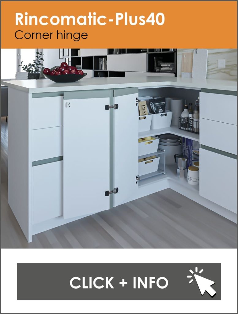 Gola Profile by Rincomatic Hardware. C and J Profiles for Kitchen Cabinets.