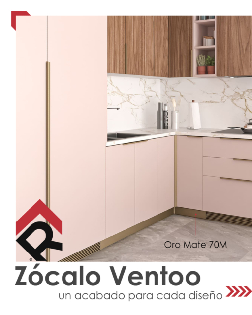 Funcionalidad, estética en armonía y nuestro zócalo que también respira: así es nuestro modelo Zócalo Ventoo, un ejemplo de cómo un componente técnico y estético puede convertirse en una solución funcional. 

Algunas de las múltiples ventajas que este componente presenta es su ventilación bidireccional, capaz de permitir tanto la salida de aire caliente como la entrada de aire frío. Este innovador zócalo no solo aporta diseño, sino que completa el ciclo de ventilación del sistema Ventoo, haciendo posible que también “los muebles respiren”. Esto permite mantener una temperatura óptima en espacios donde las integraciones de electrodomésticos, como inducciones o frigoríficos entre más, exigen soluciones inteligentes. Con el Zócalo Ventoo, Rincomatic suma una solución más a su sistema de ventilación: una pieza más que complementa y refuerza la respiración de los muebles.

Además, incorpora un alojamiento para luz LED, lo que permite introducir una capa de iluminación ambiental para aportar calidez, acento o continuidad lumínica en función de la intención del proyecto. 

Nuestro Zócalo Ventoo está diseñado para integrarse perfectamente al resto de soluciones de Rincomatic: se presenta en acabados coordinados con perfiles, tiradores y componentes como el Zócalo Plano, permitiendo mantener una narrativa visual uniforme en todo el mobiliario. Esta continuidad no solo responde a criterios formales, sino también a soluciones que trabajan en conjunto.

Porque cuando un proyecto respira, se nota. 

#Rincomatic #ZócaloVentoo #ZócaloPlano #SistemaRincomatic #RincomaticSolutions #VentilaciónInteligente #IntegraciónLED #AcabadosCoherentes #ContinuidadVisual #VentilaciónBidireccional #DiseñoModular