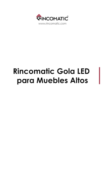 Nuestro sistema Gola para Muebles Altos de Rincomatic incorpora una de sus prestaciones más destacadas: la posibilidad de integrar iluminación LED directamente en el perfil. Con alojamiento específico, pantalla difusora y una proyección suave y uniforme, este sistema no solo facilita la apertura, sino que ilumina la encimera con estilo y funcionalidad, convirtiéndose en un recurso técnico y decorativo de alto valor.

Manteniendo el mismo concepto funcional y estético que ya conoces en los módulos bajos, este perfil se adapta a las necesidades del espacio superior, con un diseño fino y discreto que permite una apertura cómoda mediante un canal superior perfectamente integrado en el mobiliario.

Disponible en distintos acabados, el sistema se adapta a cualquier formato: ya sea buscando continuidad cromática o un contraste elegante con los elementos del entorno. Su instalación es sencilla y rápida gracias al Clip System, sin necesidad de mecanizar el mueble. Una solución pensada para optimizar tiempos y facilitar el montaje en taller.

Además, el perfil incorpora un tope de goma que mejora el cierre, reduce ruidos y asegura que las puertas permanezcan perfectamente alineadas incluso con el uso diario.

Una solución técnica que cuida cada detalle, desde la línea visual hasta la experiencia de uso. Porque en Rincomatic, diseño y precisión van siempre de la mano.

#Rincomatic #SistemaGola #MueblesAltos #DiseñoFuncional #PerfileríaTécnica #CocinaModerna #MuebleSinTirador #InteriorismoFuncional #ArquitecturaInterior #SolucionesRincomatic #InnovaciónEnMobiliario #ClipSystem #IluminaciónLED #GolaConLuz #DiseñoInvisible